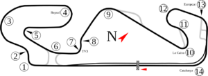track map outline of Circuit de Catalunya