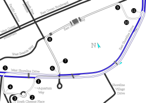Long Beach Street Circuit track map